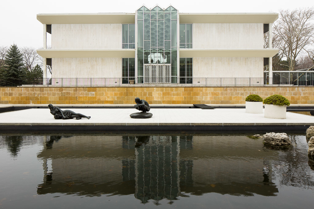 McGregor Memorial Conference Center at Wayne State University in Detroit, MI by Minoru Yamasaki.