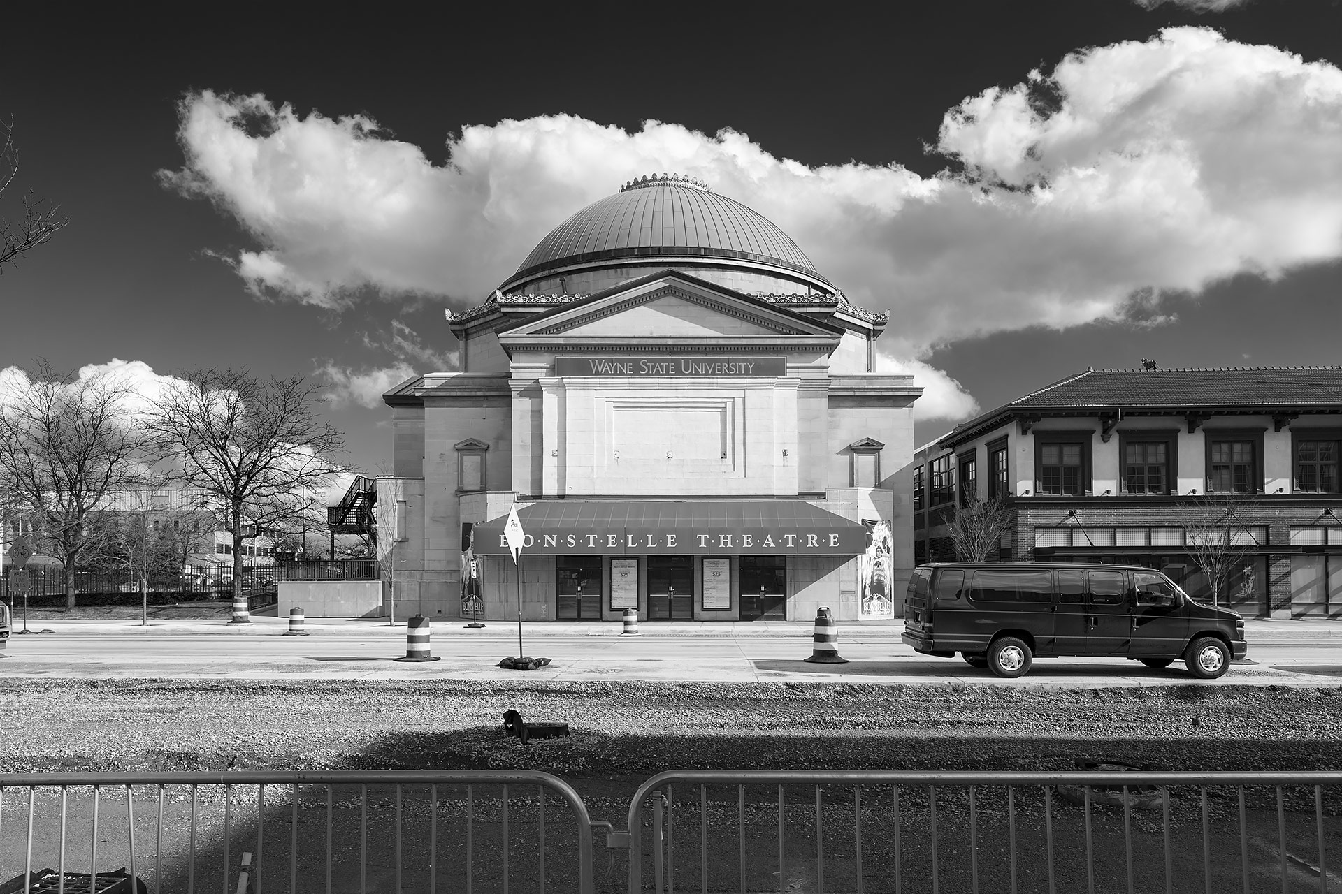 Bonstelle Theatre in Detroit by Albert Kahn. Photo by Jason R Woods.