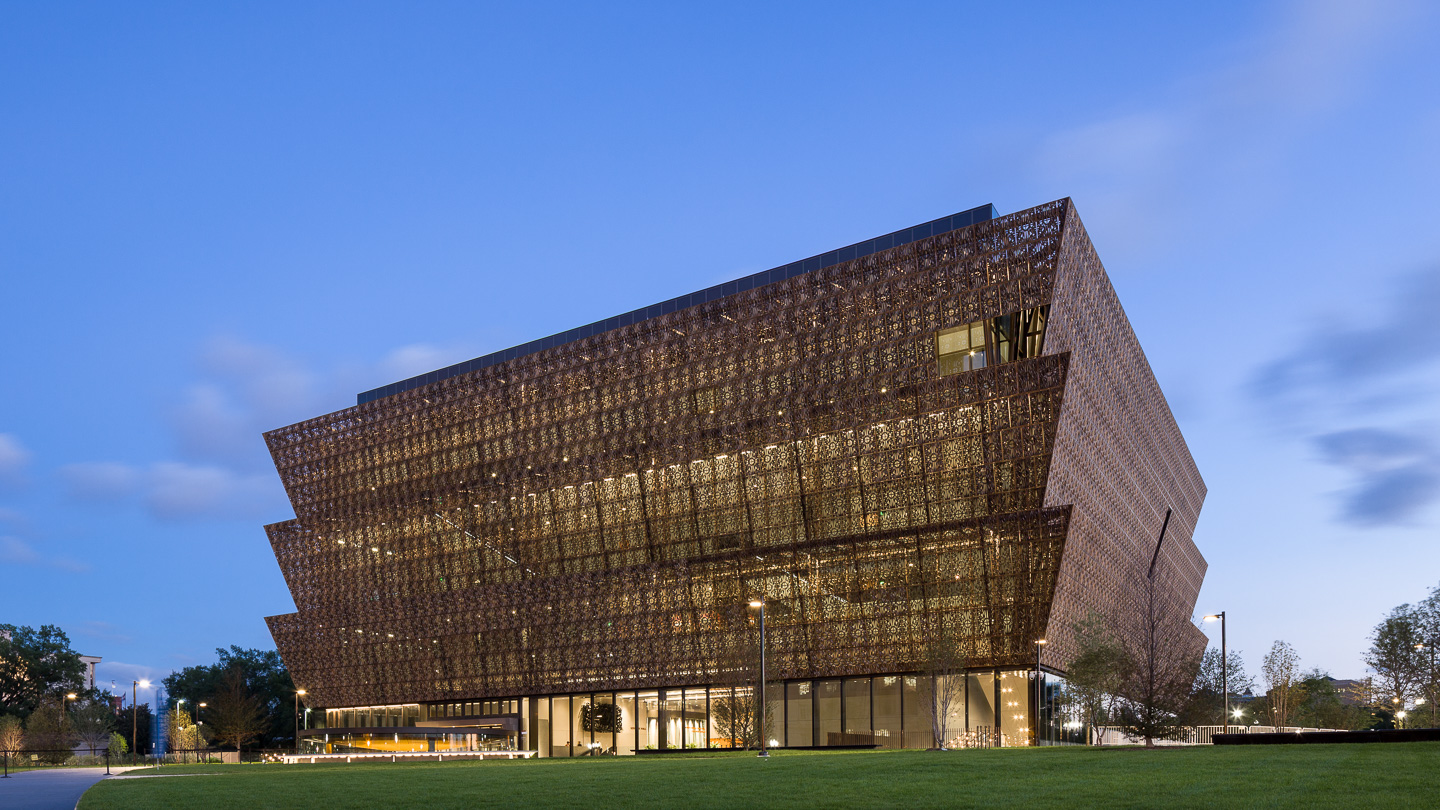 National Museum of African American History and Culture by architect David Adjaye. Photograph by Jason R. Woods.